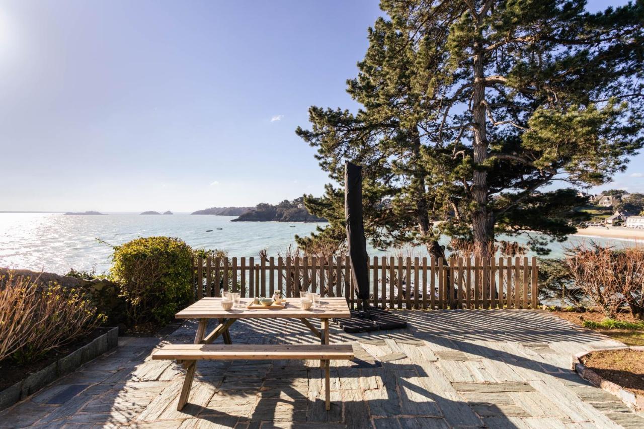 Jardin Sur L'Eau - Appt Vue Mer Cancale Exterior photo