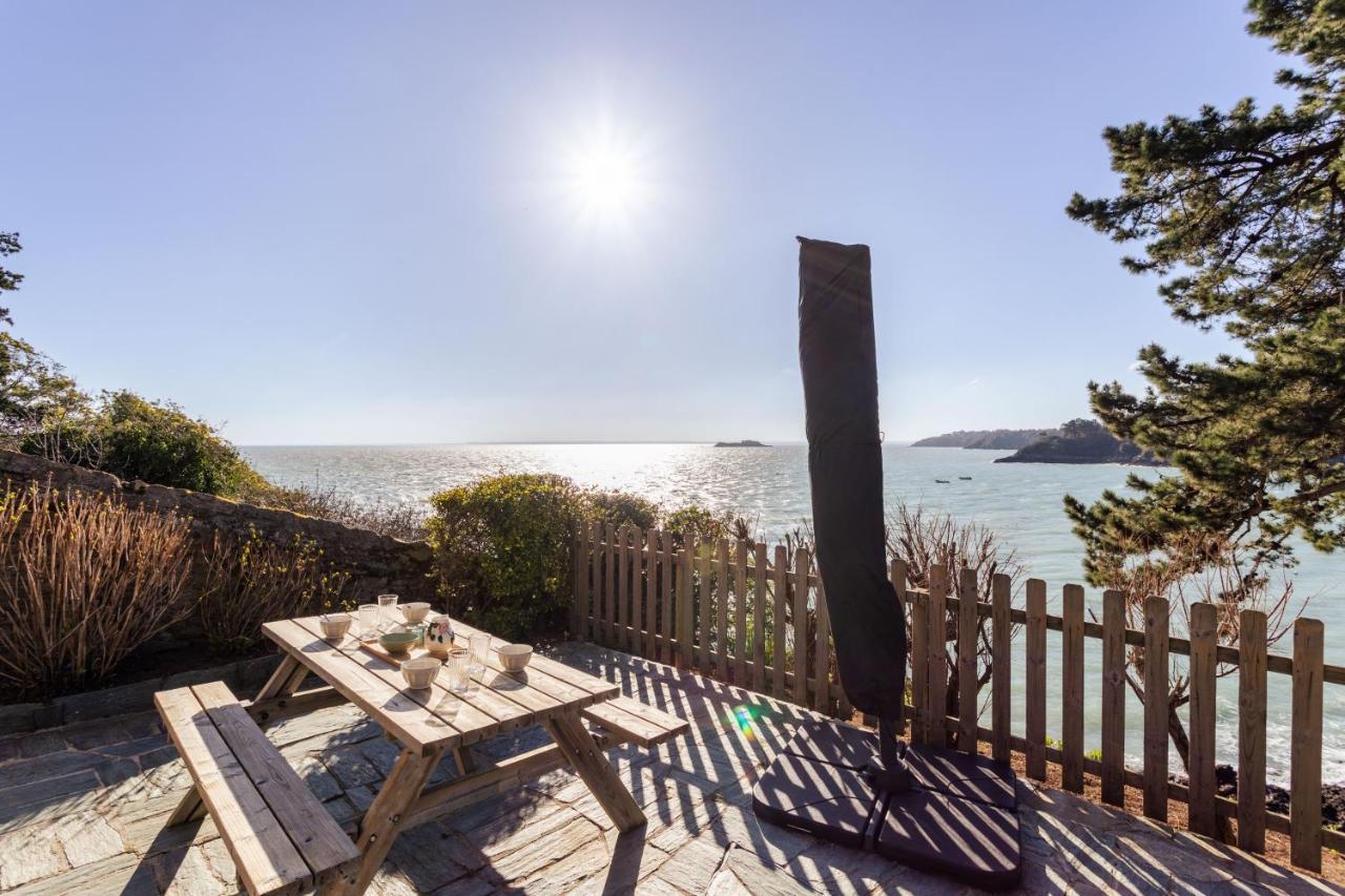 Jardin Sur L'Eau - Appt Vue Mer Cancale Exterior photo